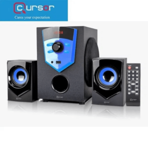 Cursor 2.1 Bluetooth Multimedia Speaker E210 USB FM Radio Remote